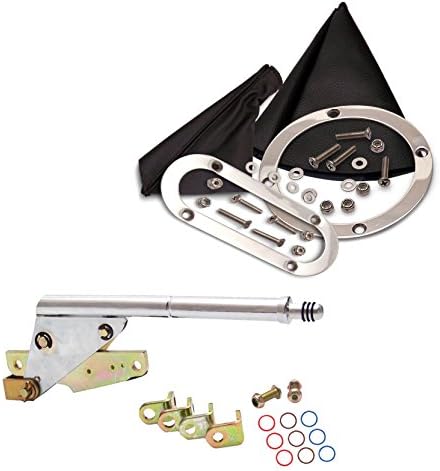 American Shifter 523456 Shifter Kit (FMX 23" E Brake Cable Clevis Trim Kit Dipstick For F3F3A, 1 Pack)