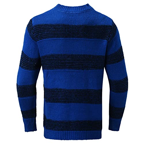 Knitted Pullover Sweaters Knitted Striped Men's Casual Sweater Pullover Men's Sweaters Knitted Pullover Sweaters4