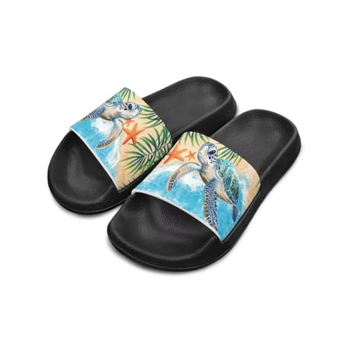 Girls Slides Cute Animal Pool Slides for Kids Summer Beach Shower Slide Sandals