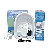 Detox Foot Bath Cell Cleanse Spa Machine Foot Spa Tub, Portable Foot Bath Machine Foot Massager Detox Aqua Spa System ION Cleanse for Home Use