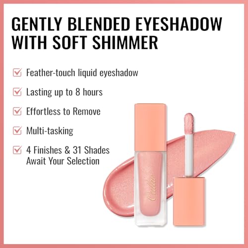 Oulac Liquid Eyeshadow Satin Finish - Multi-Use Eyeshadow Eye Primer Liquid Blush, Pink, Blue, 5.4 ml (Pack of 2) - Image 4