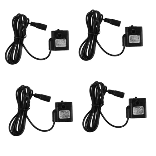 Happyyami 4pcs Replacement Pump for Dog Water Fountain Quiet Fish Tank Pump for Aquariums and