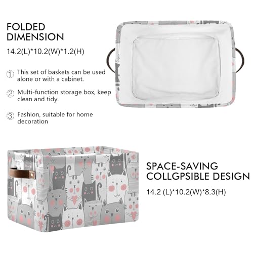 Panier de rangement pour jouets et linge de maison gain de place
