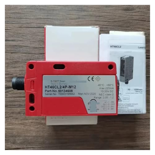 Interrupteur photoélectrique HT46CL2 pour une détection optique stable M12
