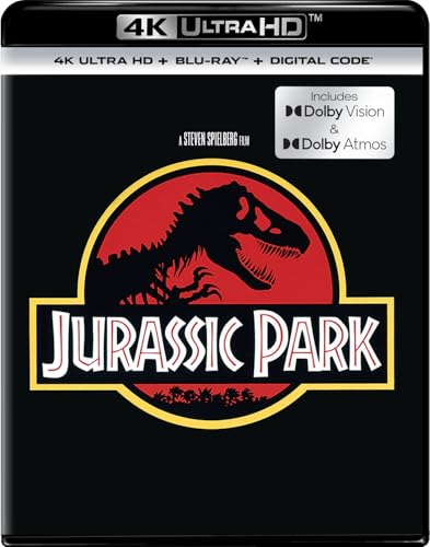 Jurassic Park - 4K Ultra HD + Blu-ray + Digital (Dolby Vision + Dolby Atmos Version) [4K UHD]