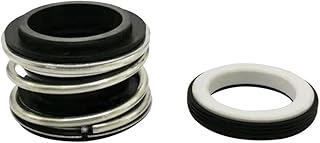 1PC Seal Springs Gasket CE-CA-NBR MB1 MG1/109 Series Fit 12 14 15 16 18 19 20 22 24 25-40mm Mechanical Shaft Seal Single Spring for Water Pump (Color : 1PC, Size : 40mm)