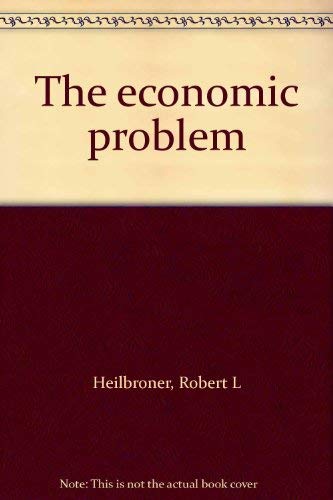 The economic problem 0132333201 Book Cover