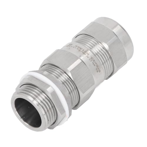 Glándula de Cable, Conector de Glándula de Cable a Prueba de Explosión, 304 Protector de Glándulas de Cable de Cable de Doble Sello de Acero Inoxidable, Componentes Mecánicos