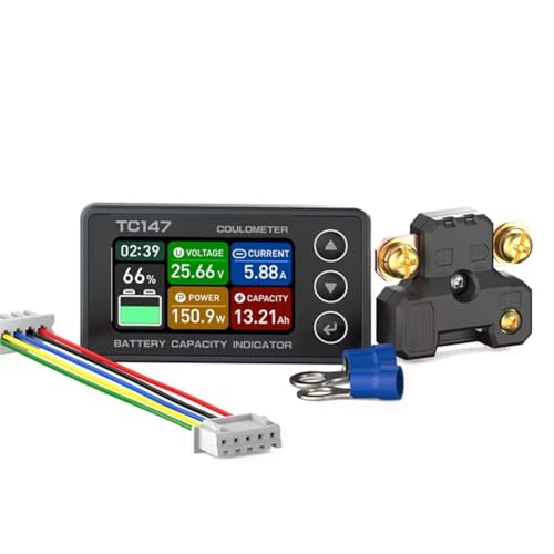 Batterie au Lithium Compteur TC147 pour éviter les pannes d'énergie avec testeur couleur