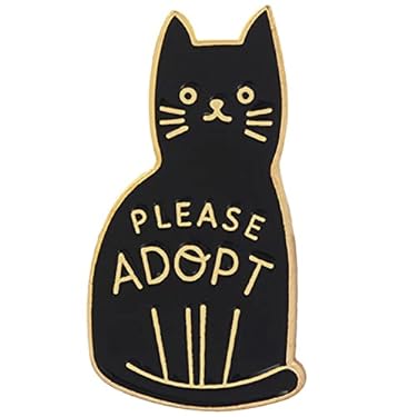 AMAZON - Enamel Pin Cute Funny Brooch for Backpack Jackets Badge Display Black Cat