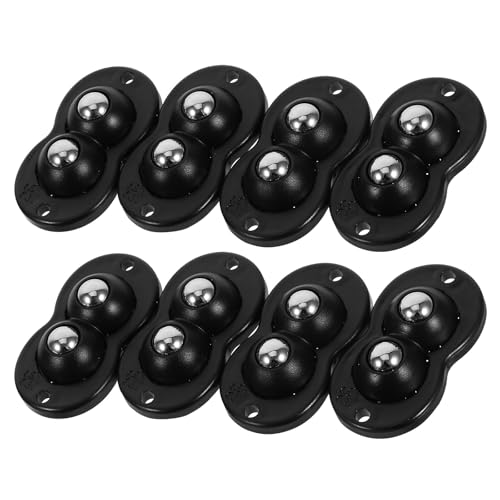 DECHOUS �S�����_�u���{�[���x�A�����O�L���X�^�[ 8�Z�b�g �Ƌ�p�L���X�^�[ �Ɠd���i�p���[���[ 360�x��] �������s�v �É��݌v���[�{�b