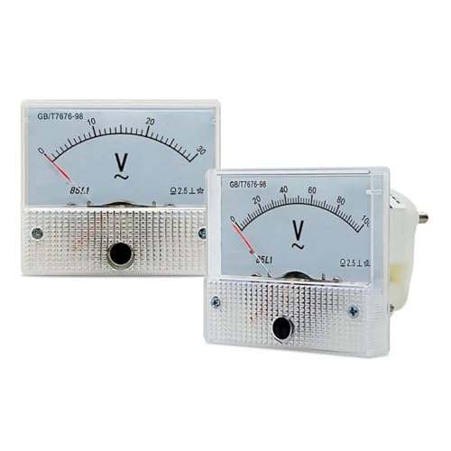 85L1 DC AC �d���v�|�C���^�[ 5V 10V 15V 20V 25V 30V - 600V �A�i���O�p�l�� 1��(DC Voltmeter,300V)