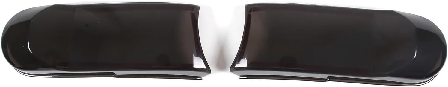 Car Front Fog Lamp Decoration Cover Compatible with Toyota FJ Cruiser 2007-2021 Smoky Black Car Light Guard Cover Trim Exterior Accessories