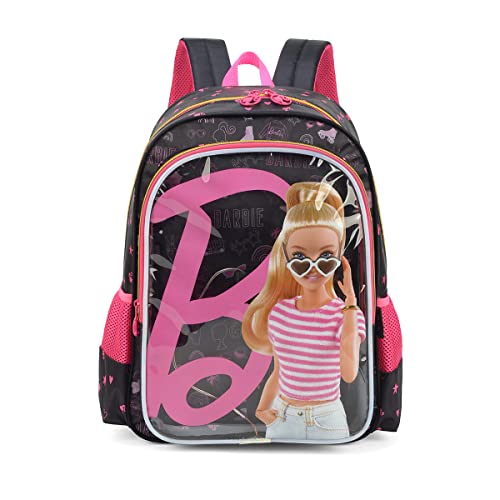 Mochila Escolar Barbie Brilha No Escuro Luxcel