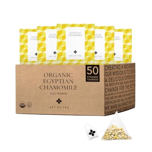 Organic Egyptian Chamomile Tea Bags Pack