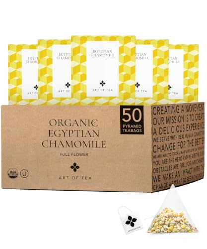 Art of Tea Egyptian Chamomile Pyramid Sachets