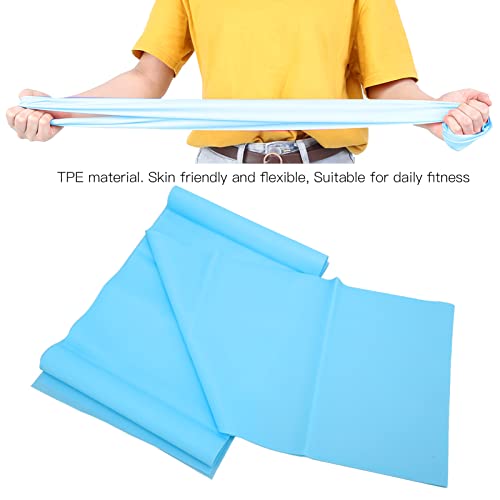 Faixa elástica de fitness, faixa de resistência de exercício TPE multifuncional e fácil de usar para