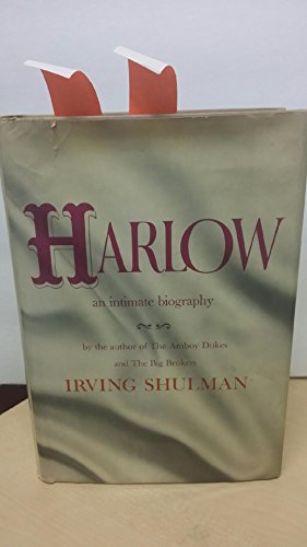 Harlow: An Intimate Biography [French] B0006BM1U0 Book Cover