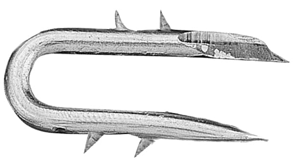 Lock Staple 1.75 in. x 8 Gauge Galvanized - 8 lbs