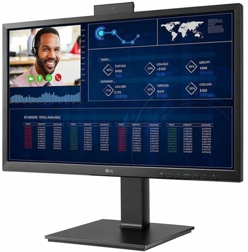LG Electronics - 24CQ651I-6P - 24 Thin Client Igel Pre Installed Aio Monitor Lot 1920x1080, Intel Pentium N6, Black