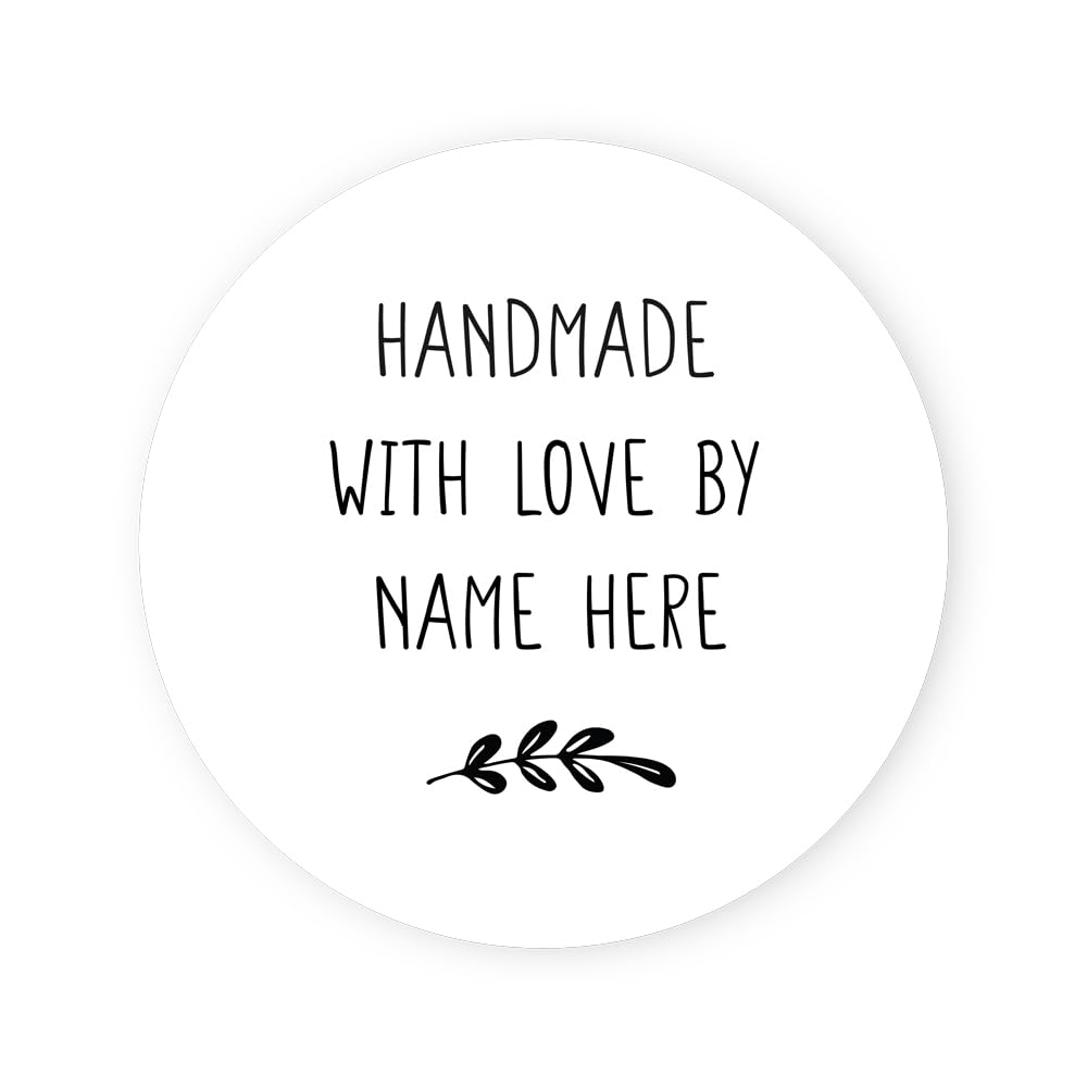 Laurel Sprig Stickers - Homemade by - Pack of 35