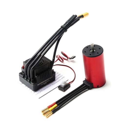 Cryfokt 1/8 RC �J�[�p�u���V���X�h�����[�^�[�����o�����X���[�^�[�ƍ����x�������̌����p HSP HPI 1/8 RC �J�[�p (2650KV-XT60�v���O)