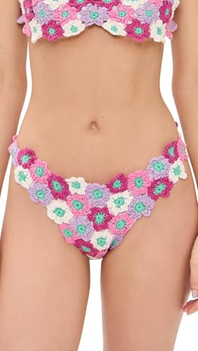 Beach Riot Women's Kaylin Bikini Bottoms, Love Flower, S