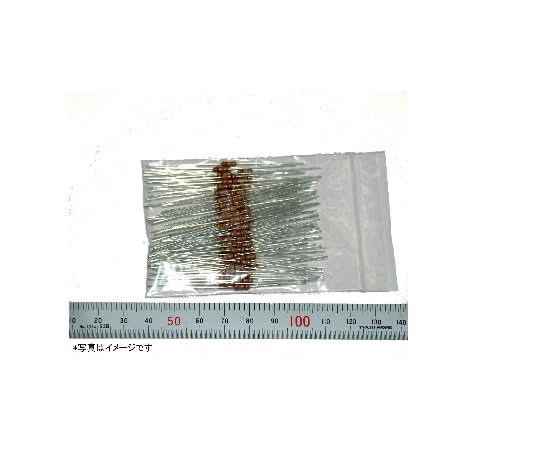 マルツエレック 1/4Wカーボン抵抗 6.2Ω 青赤金金 100本入 CF1/4-6.2ΩJ