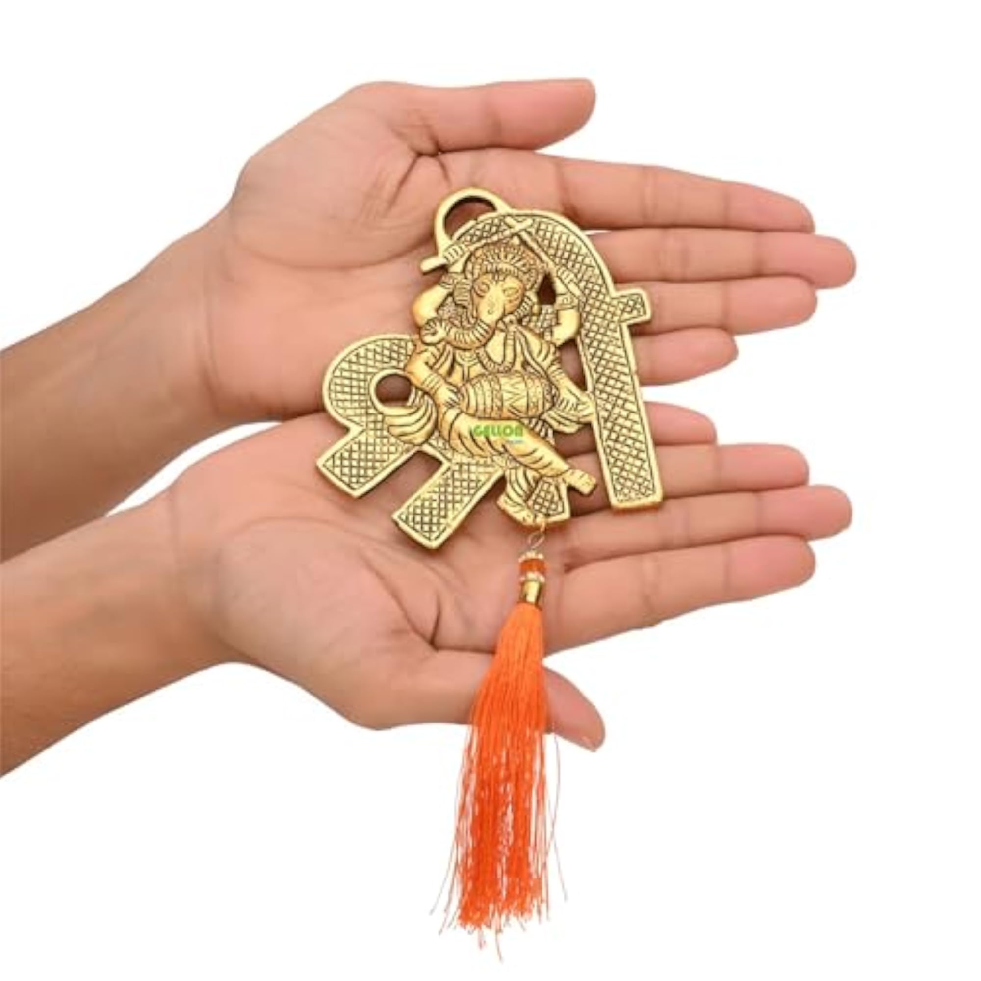 Shree Om Swastik Metal Wall Hanging for Decoration