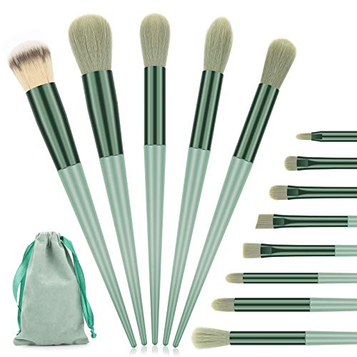 Makeup Brush Set elubbikok 13Pcs Makeup Brushes with Soft Synthetic Hairs Blending Face Powder Blush Cosmetic Beauty Brush Tool Kit