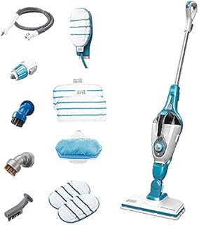 BLACK+DECKER HSMC1361SGP 7-in-1 STEAM MOP with SteamGlove Handheld Steamer