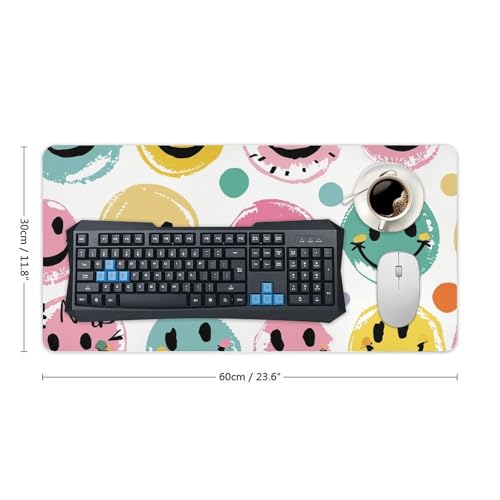 Desk Pad Protector Extendido 24x12 Pulgadas Blanco miniatura 2