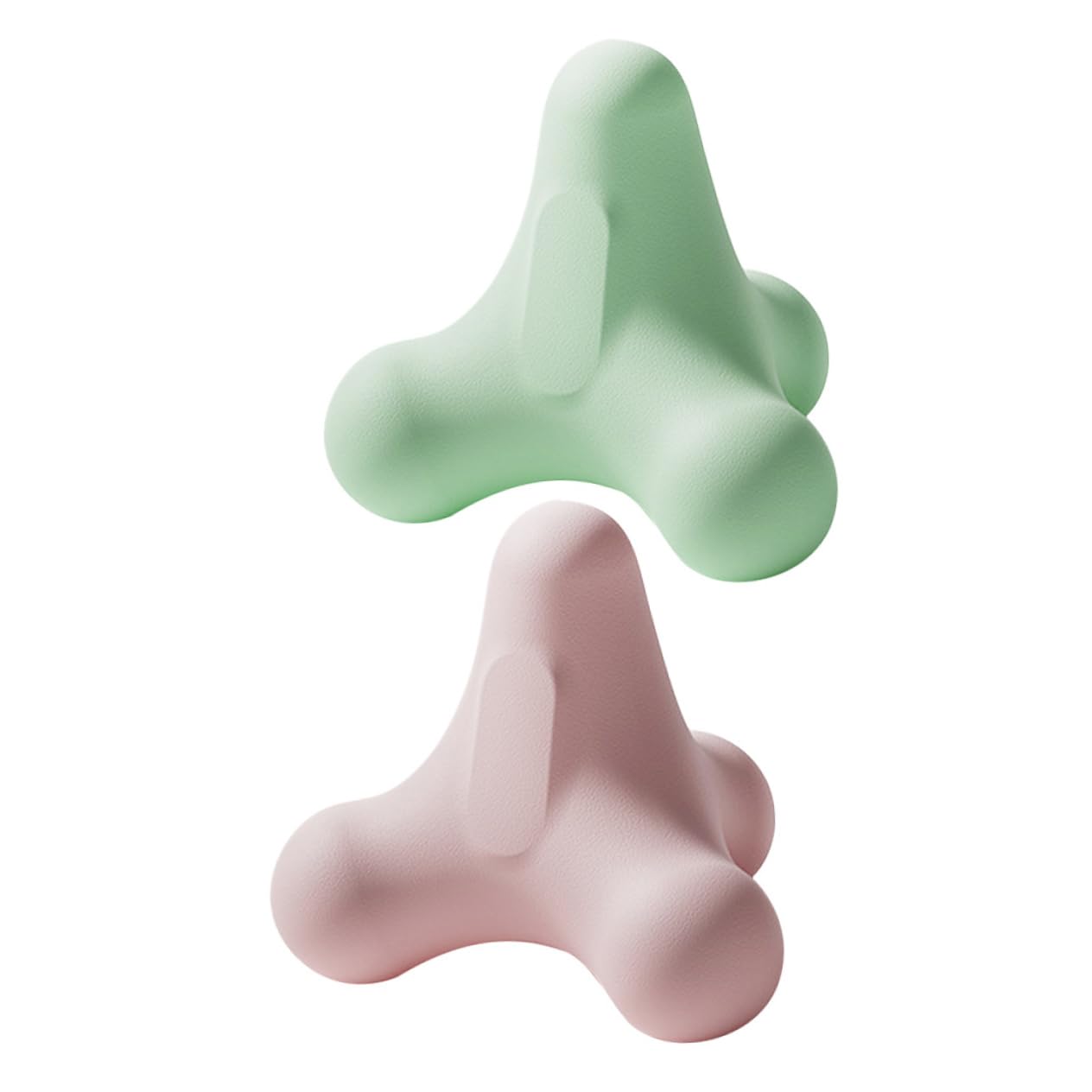 FOMIYES 2pcs Fascia Ball Neck Massager Exercise Ball Foot Massager Back Massage Ball Muscle Massage Balls Muscle Massager Portable Yoga Ball Tool TPE Shoulder and Neck Fitness