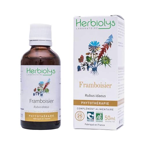 Herbiolys | Extrait De Plantes Fraîches Bio | Framboisier (Rubus idaeus) | Troubles menstruels, Digestion & Respiration | Phytothérapie Bio | 50 ml