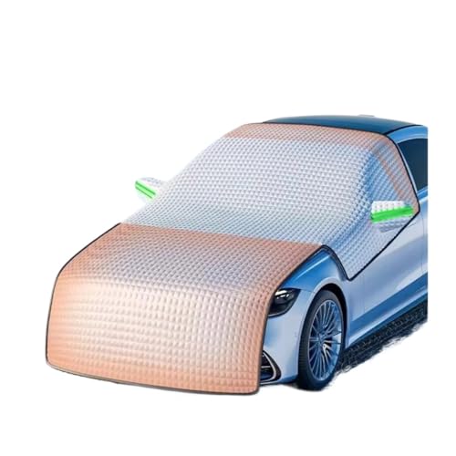 Pare-brise de voiture protégé : bâche hiver imperméable et coupe-vent