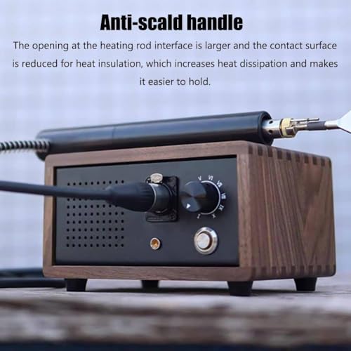 Hot Leather Edge Creaser Machine handle and temperature control
