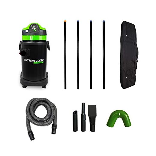 Best way to clean gutters pressure washer Guttersucker Gutter Cleaning System