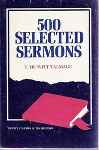 Paperback 500 Selected Sermons, Twenty (20) Volumes in Ten (10) Bindings Book