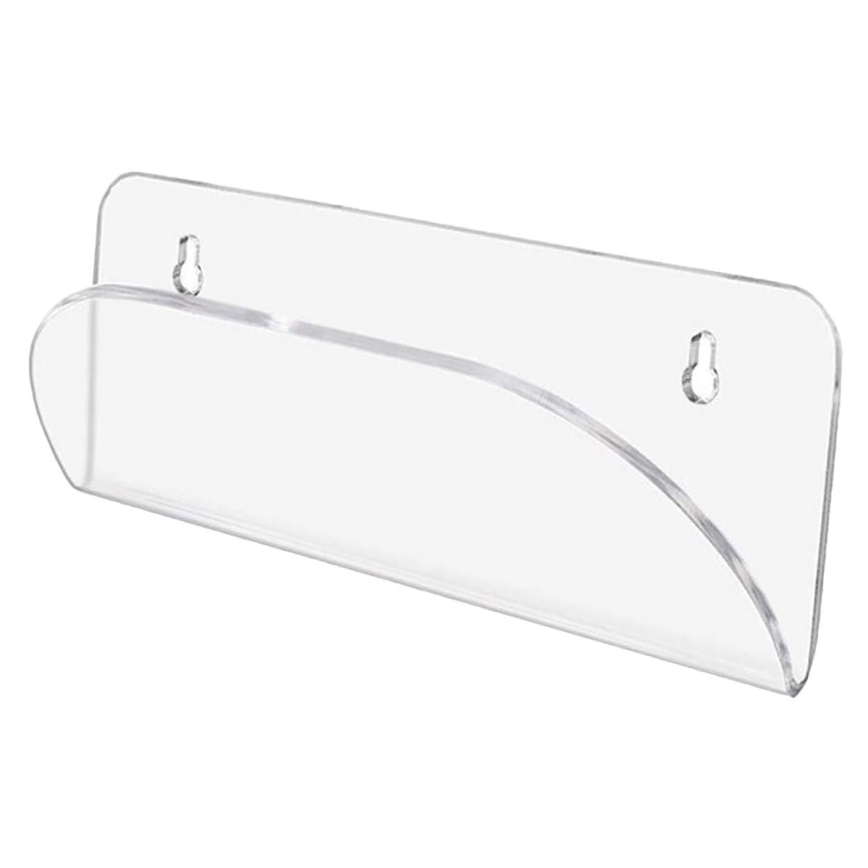 GALPADA Skateboard Wall Hanger Transparent Acrylic Display Rack for Easy Storage and Showcase of Skateboards for Various Styles and Space-saving Design