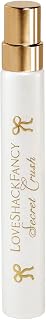 Love Shack Fancy Secret Crush Eau de Parfum Travel Spray – Warm Vanilla Gourmand Perfume for Women, 0.34 oz