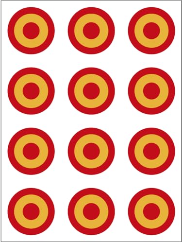 Artimagen - Pegatina Diana España ø 12 mm/ud. - 12 uds.