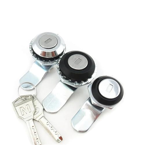 Serrure à came noire MS407C pour armoire électrique et châssis - 2