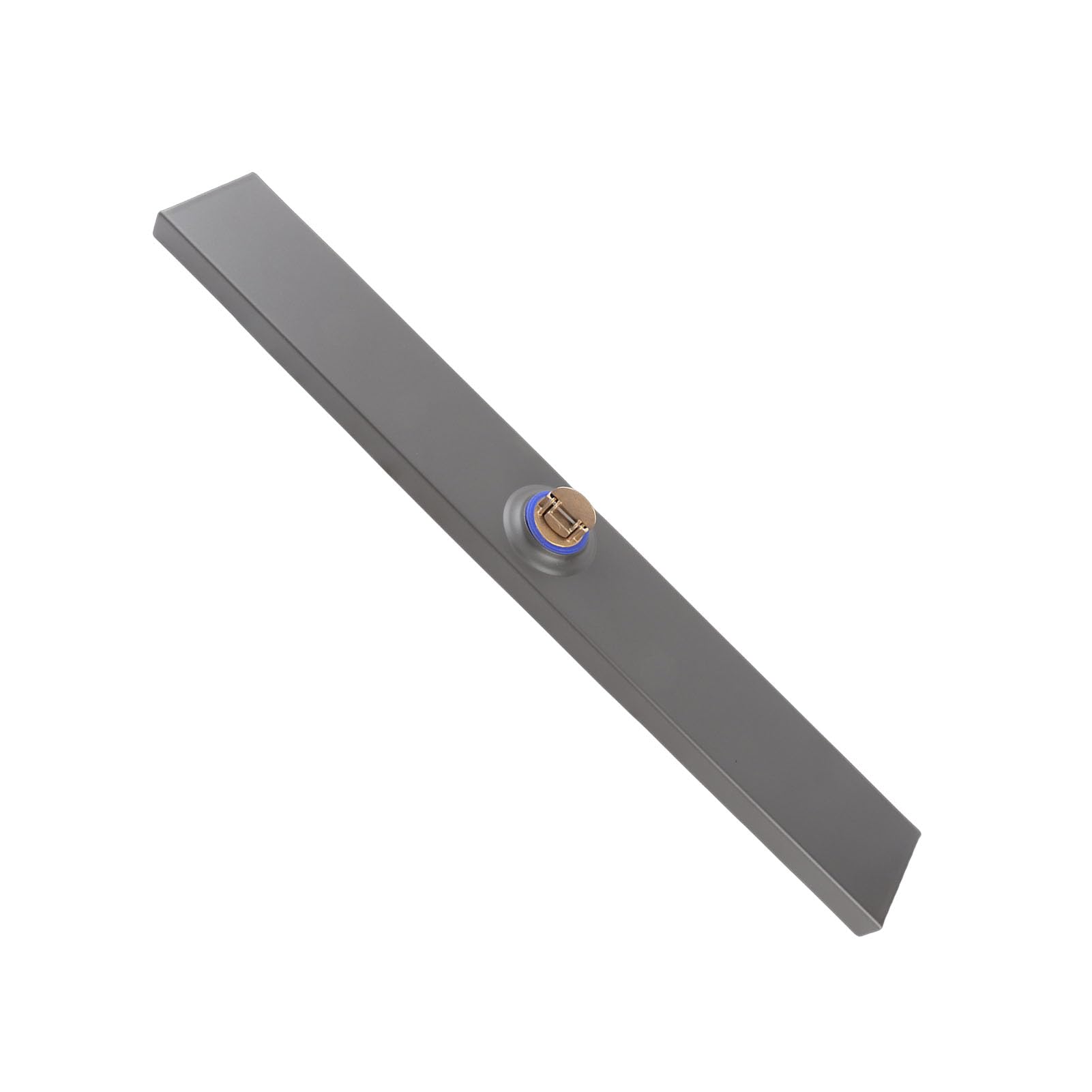 Aramox Drenaje Lineal Desagüe de Ducha Lineal de Acero Inoxidable 304 Sello de Agua Profunda de 60 Cm Núcleo de Cobre Desagüe de Piso Rectangular Engrosado para Baño Cocina Garaje Sótano