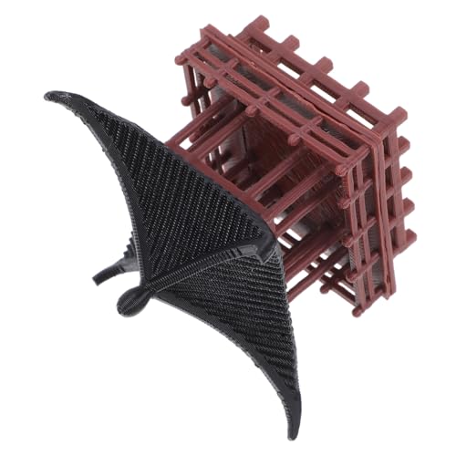 iplusmile Miniatura Di Padiglione Cinese Tradizionale Vaso Di Fiori Ornamentale Decorazione Da Tavolo in Plastica Statua Retrò Per Casa e Giardino Paesaggio Simulato Per Bonsai Ornamento Mic