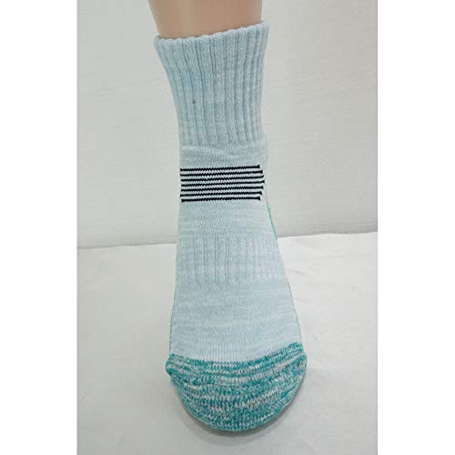 Seoulstory7 5Pack Women's Mid Cushion Low Cut Hiking/Camping/Performance Socks 5Pack Beige/Gray/Purple/Light Blue/Pink Medium #TOP3