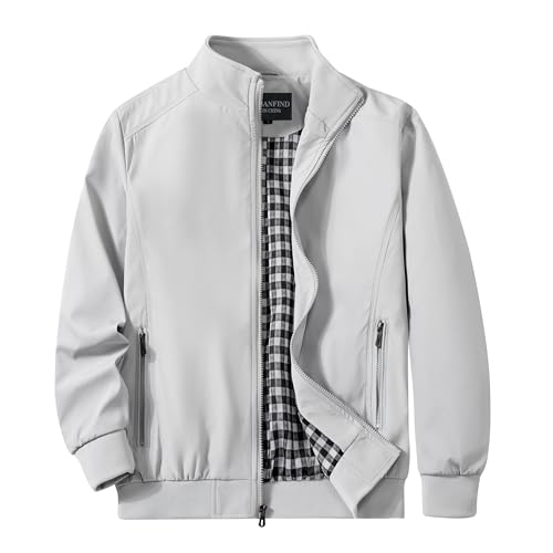 Image of URBANFIND Men's Sports Shell Jacket Lightweight Windbreaker Outdoor Recreation Coat