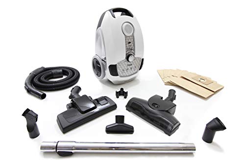 Prolux Tritan Bagged Canister Vacuum with HEPA Filtration
