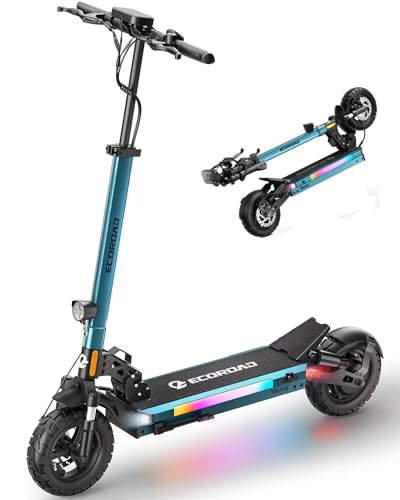 Image of ECOROAD ES6 Electric Scooter Adults, 1000W Peak Motor Up to 31 MPH