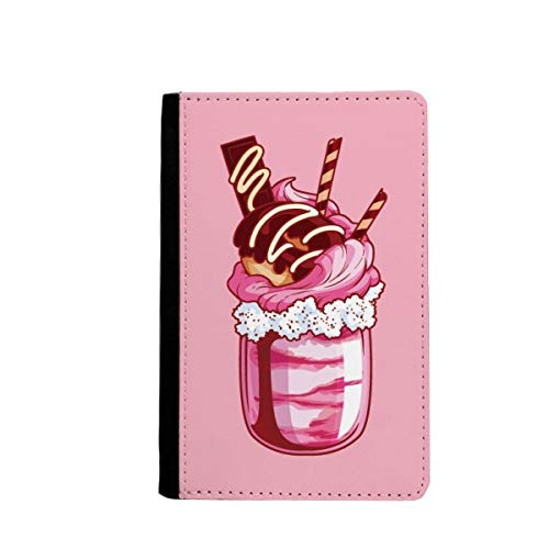 Étui passeport bouteille de chocolat multicolore 3.7x5.8" pour voyage