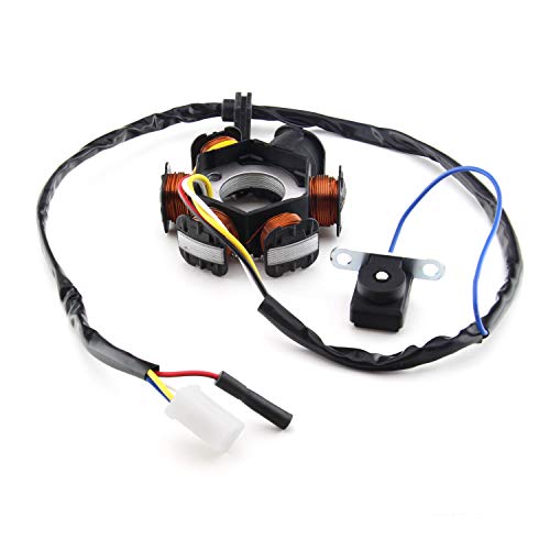 Alternateur de rechange pour compatible avec Peugeot Elyseo 100, TKR, Vivacity, Trekker (50 cm³/2T)